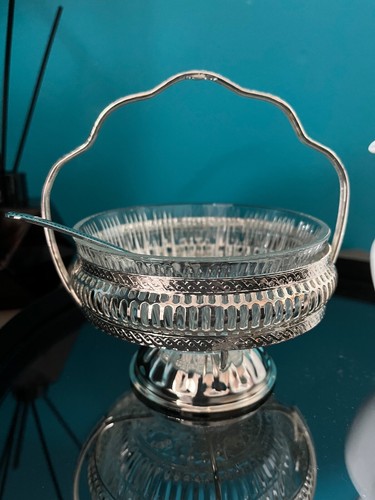 Confiturier vintage verre - en,