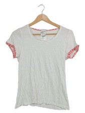 QUEENTEX T-Shirt Femme Blanc