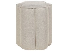 Poufs en Lin Beige