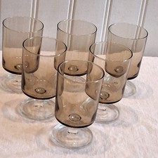 6 verres à pieds cavalier