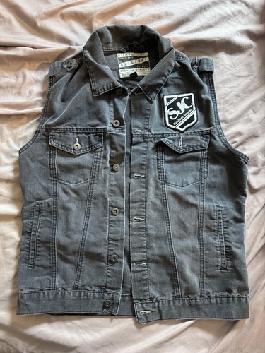 Sjc drums denim vest size - drums,