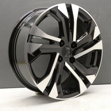 Peugeot 2008 MK2 Gt 17 " Diamant Coupe Alliage Roue Jantes 6.5J 9828186080