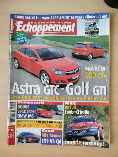 échappement 455 2005 - Échappement, n°455