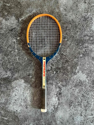 Raquette tennis bois vintage