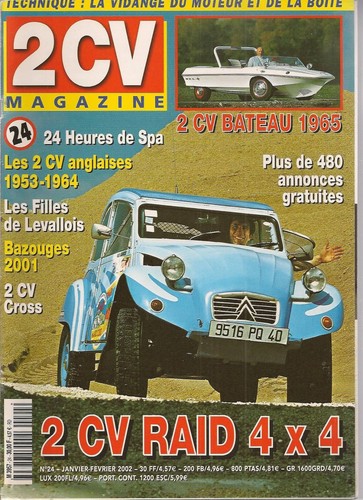 2cv magazine citroen - 2cv, 24