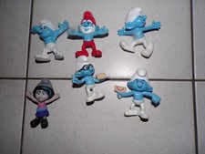 6 schlumpf smurf SCHTROUMPF