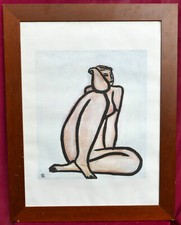 Sanyu Nu Portrait de Femme Lithographie du XXème siècle