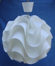 Suspension en Acrylique Ondulé, Le Klint, 172 XL, Corep, 1970, Poul Christiansen