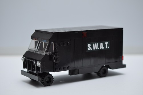 Swat truck black - swat, police