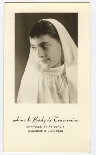 Portrait enfant communiante