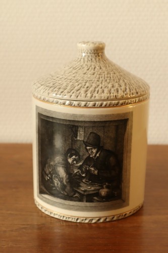 Tabatière céramique vintage