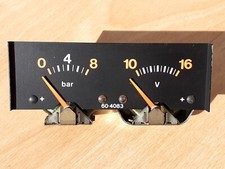 Fiat Ritmo Abarth 130 TC, d'1 bloc compteur, pression d'huile + voltmètre