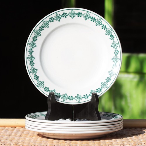 Ensemble assiettes plates - 6,