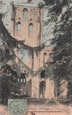 76 JUMIEGES VIEILLE TOUR CARREE DE L EGLISE NOTRE DAME