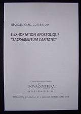 Exhortation apostolique - §, l'exhortation