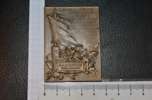 Plaque banquet des - plaque,