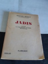 JADIS AVANT LA PREMIERE GUERRE
