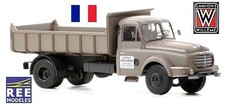 Willeme LD 610 camion benne (1956) "Deschiron" - REE - Scale 1/87 (HO)