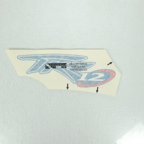 Autocollant tablier avant