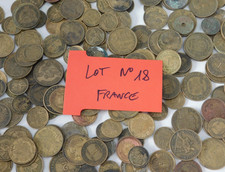LOT 700 grammes BON de commerce industrie 1-2 francs 50 CENTIMES pièce monnaie