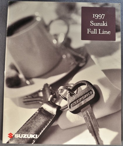 1997 suzuki brochure sidekick - 1997,