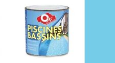 PEINTURE PISCINE BASSIN 0.5L BLEU OXI compatible eau chlorée eau de mer