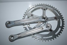 PEDALIER DE VELO SHIMANO DURA ACE FC7110 52/42 170 mm CRANKSET OLD BIKE 14 X 125