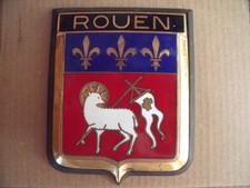 plaque de calandre émaillée