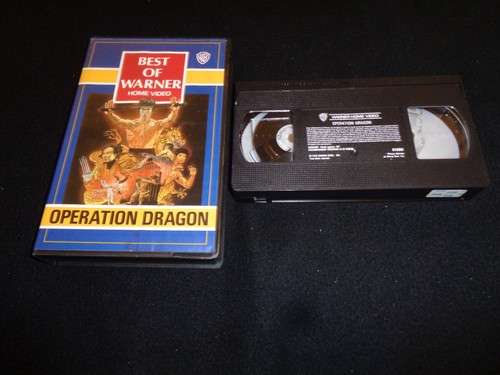 Vhs bruce lee - bruce, operation