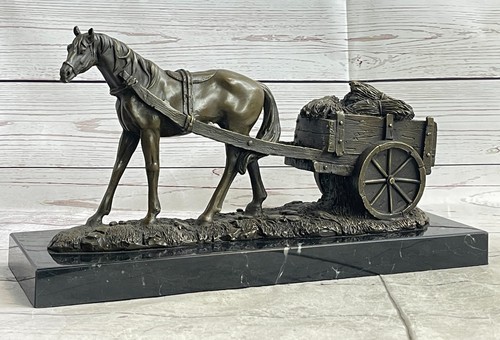 Cheval bronze sculpture - cheval,