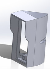 Visiere Interphone Bticino Linea 3000  Angle à 45° Fixation coté gauche