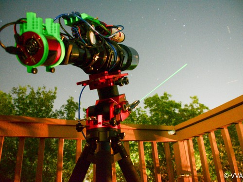 Telescope laser pointer base - laser,
