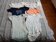 lot de 6 bodys manches courtes