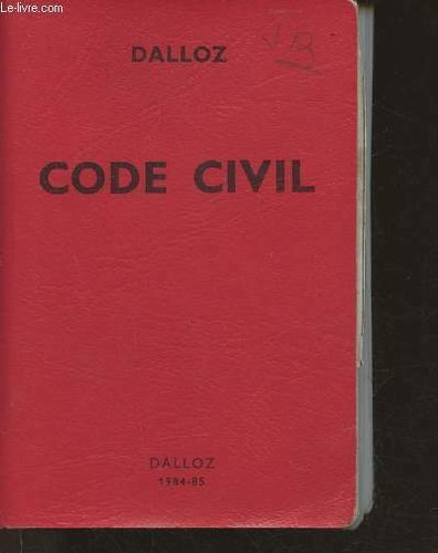 Code civil 84ème édition - ,