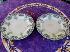 2 Assiettes Terre de Fer E