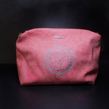 Sac bandoulière DESIGUAL rouge vert bijouterie métal doré vintage femme N7748