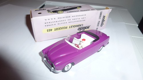 Solido peugeot 403 cabriolet - peugeot,