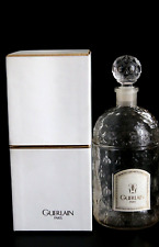 Flacon abeilles incolores Guêrlain vide 500ml avec coffret d'origine Collection