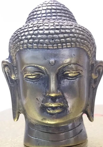 Ancienne tete bouddha - ancienne, de