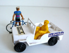 SALZA  JEEP TOUR DE FRANCE COUREUR STARLUX BON ÉTAT LE PARISIEN- L'ÉQUIPE