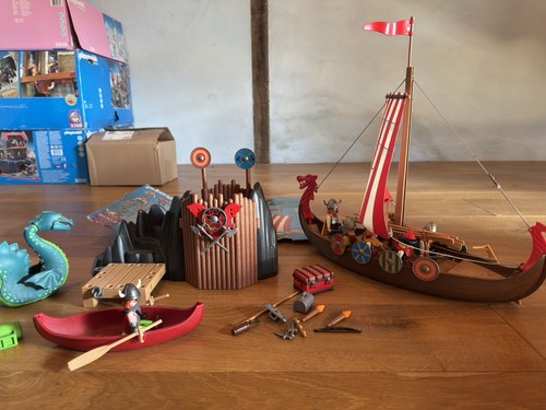 Playmobil vikings 5003 drakkar - vikings,