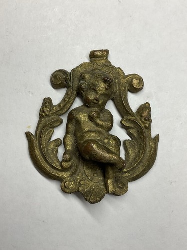 Ancien angelot bronze - angelot, dorÉ