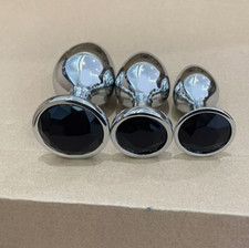 S/M/L Insérer Plug Anal Bijou Intime Taille BDSM Sexe Toy Unisexe Soumission 