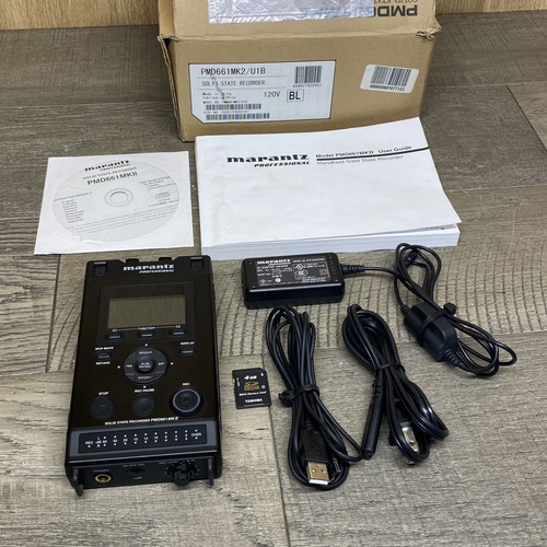 Marantz pmd661 mkii bit - mkii, 24-bit
