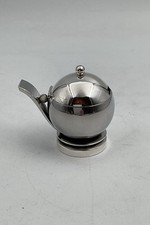 Pot à moutarde en argent