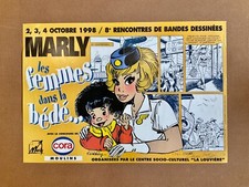 WALTHERY AFFICHE SIGNE 1998