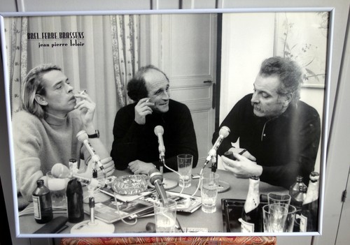 Photo encadré brel brassens - photo,