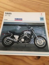 Yamaha 1200 VMax 1991 VMX12 V-Max Carte moto Collection Atlas Japon