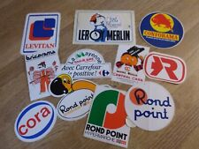 Anciens autocollants vintage MAGASIN SUPERETTE SUPERMARCHE l'unité  1 à 2,5 euro
