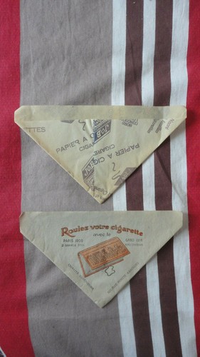 Lot ancien sachet tabac - 2, a